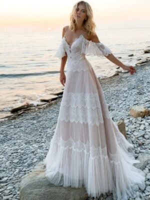 Abito da Sposa Semplice Anima Leggera