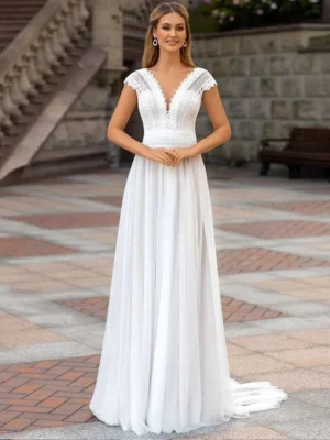 Abito da Sposa Semplice Fiore d’Amore