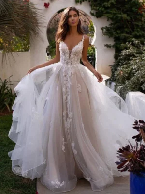 Abito da Sposa Semplice Incanto Leggero