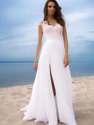 Abito da Sposa Semplice Cuore Puro
