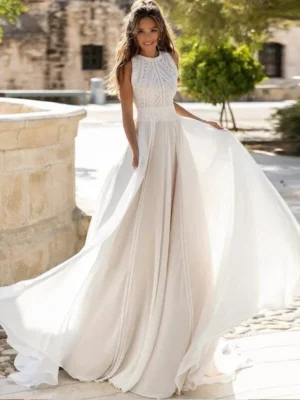 Abito da Sposa Semplice Sospiri d’Amore