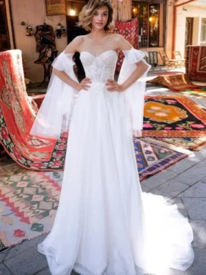 Abito da Sposa Semplice Linea Essenziale