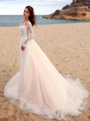 Abito da Sposa Semplice Bellezza Sincera