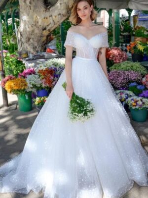 Abito da Sposa Semplice Sorriso di Venere