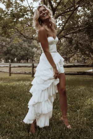 Abito da Sposa Corti Semplici