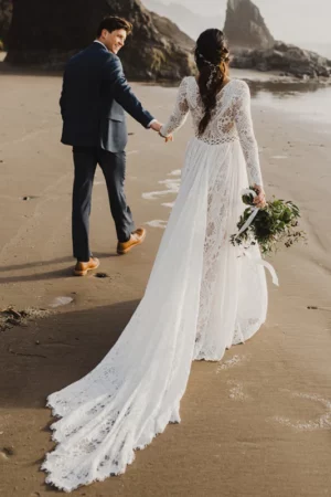 Abito da Sposa Boho Chic Spiaggia