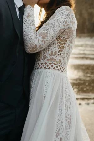 Abito da Sposa Boho Chic Spiaggia