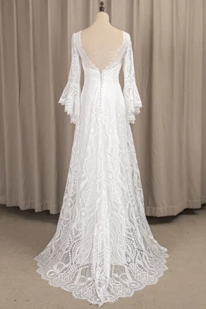 robe de mariee boheme chic col bateau dos 720x