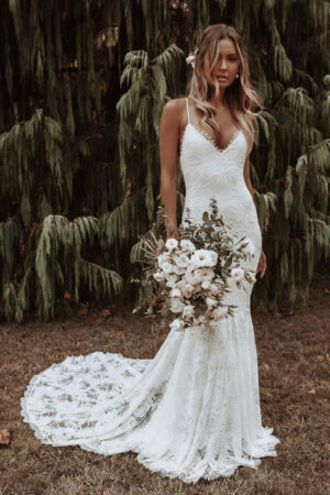 Abito da Sposa Semplice Poesia Bianca