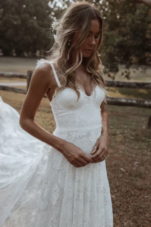 Abito da Sposa Pizzo Semplici