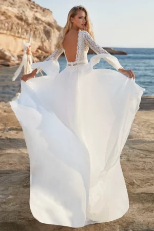 Abito da Sposa Semplici da Spiaggia