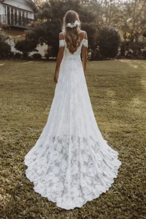 robe mariee boheme avec dentelle 720x