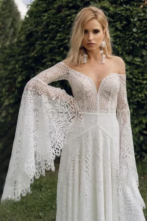 robe mariee boheme vintage dentelle 720x