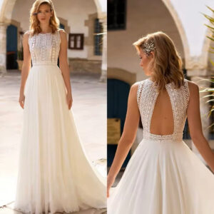 Abiti da Sposa Boho Trama Celeste