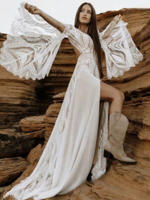 Abiti da Sposa Boho Danza di Brina
