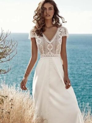 Abiti da Sposa Boho Carezza di Nebbia
