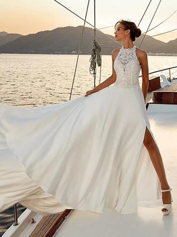 Abiti da Sposa Boho Piuma di Luna