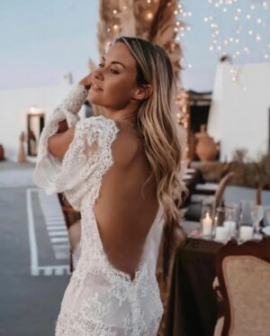 Abiti da Sposa Boho Velo di Luna