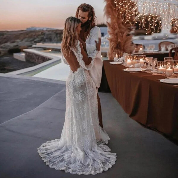 Abiti da Sposa Boho Velo di Luna