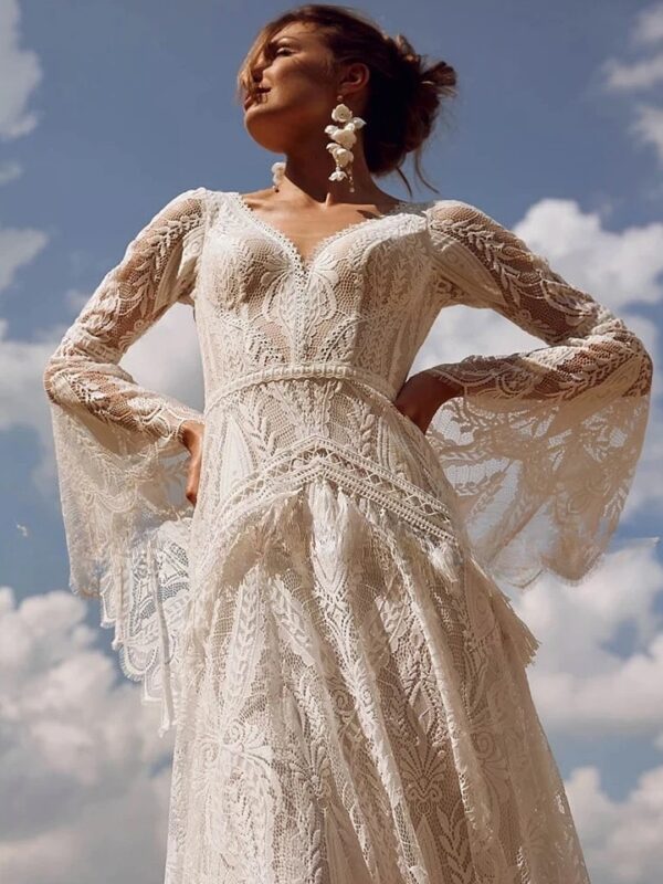 Abiti da Sposa Boho Tramonto Nascosto