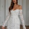 Abiti da Sposa Boho Nebbia Dorata