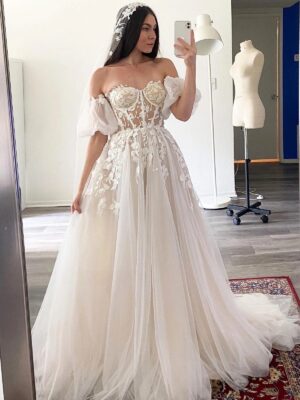 Abiti da Sposa Boho Vibrazione Soffusa