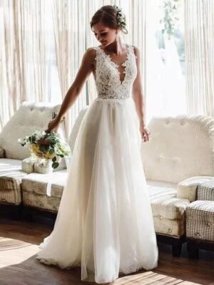Abito da Sposa Boho Mondfeder