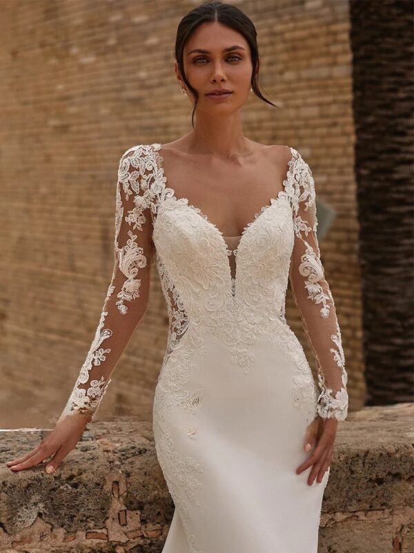 Abiti da Sposa Boho Ricamo del Silenzio