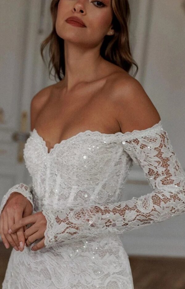 Abiti da Sposa Boho Nebbia Dorata