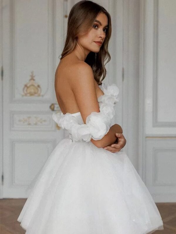 Abiti da Sposa Corti Boho Respiro del Mare