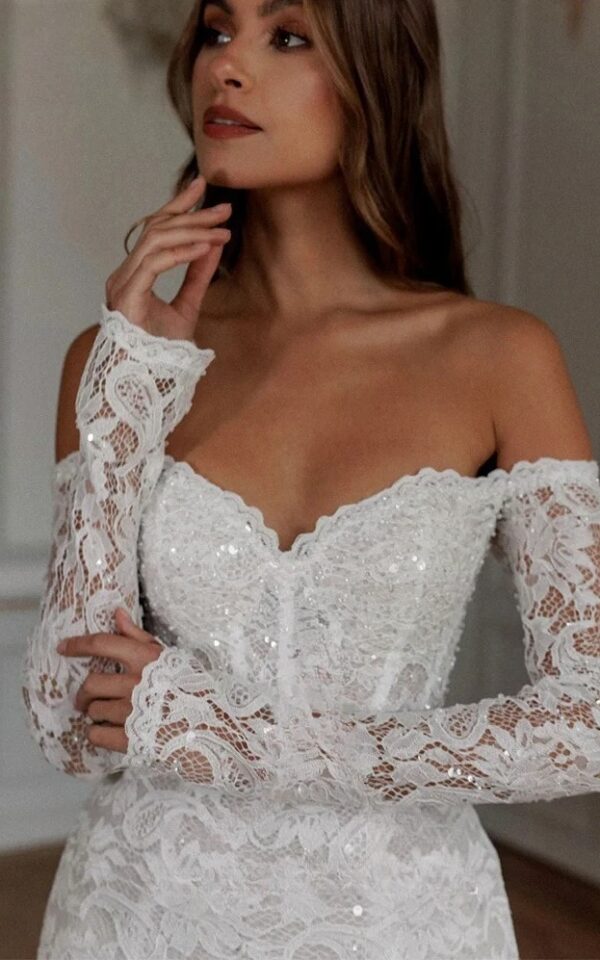 Abiti da Sposa Boho Nebbia Dorata