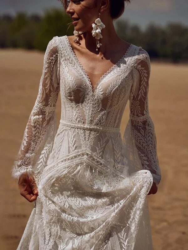 Abiti da Sposa Boho Tramonto Nascosto