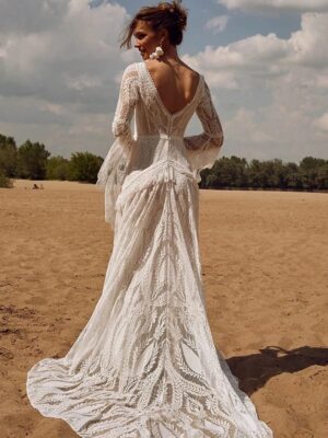 Abiti da Sposa Boho Tramonto Nascosto
