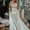 Abiti da Sposa Boho Scia di Petali