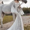 Abiti da Sposa Boho Goccia Celeste