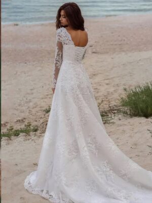 Abiti da Sposa Boho Scia Lunare