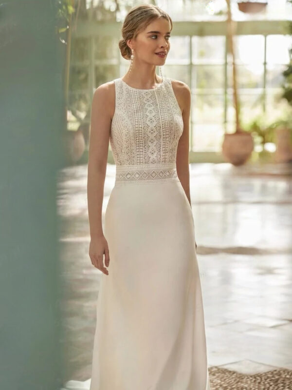 Abiti da Sposa Boho Velatura di Nebbia