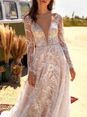 Abiti da Sposa Boho Abbraccio di Bruma