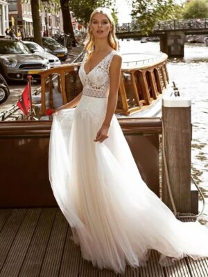Abiti da Sposa Boho Nota di Nebbia