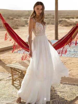 Abiti da Sposa Boho Rugiada Selvaggia