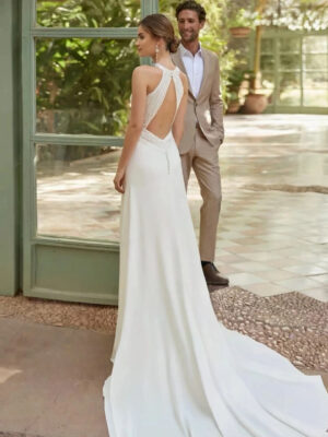 Abiti da Sposa Boho Velatura di Nebbia