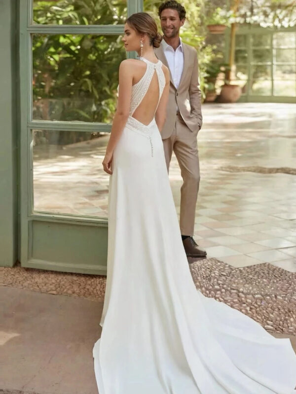 Abiti da Sposa Boho Velatura di Nebbia