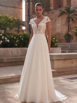 Abiti da Sposa Boho Luccichio del Cuore