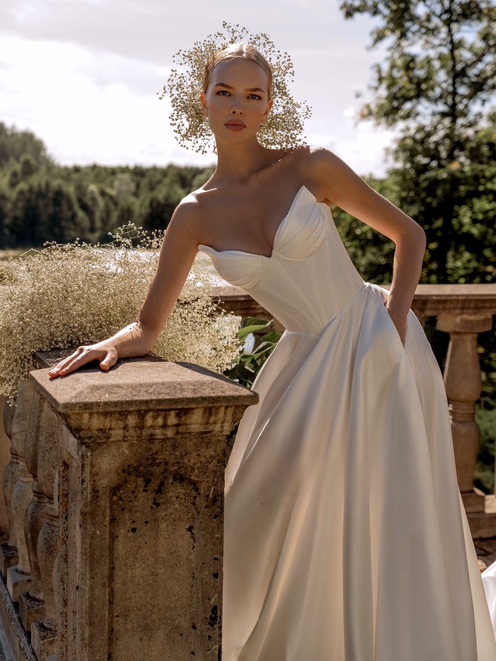 SoDigne A-line Satin Simple Wedding Dresses V-neck Sleeveless Bridal Dress 2025 Long Wedding Gown Robe De Mairee Customized 3 SoDigne A-line Satin Simple Wedding Dresses V-neck Sleeveless Bridal Dress 2025 Long Wedding Gown Robe De Mairee Customized - immagine 3