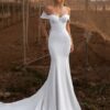 Elegant Mermaid Sweetheart Wedding Dress Women Lace Applique Off The Shoulder Crepe Bridal Gown Vestidos De Novia Customized 4 Had41dee26a2045b79ed39f88814fee27g Cropped