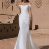 BIGDAY Satin Mermaid Wedding Dress Women 2025 Off The Shoulder Open Back Pleat Boat-Neck Bridal Gown Vestido De Noiva Customized 6 S222073b0818e4eb4b76dad805ce44ac2F Cropped