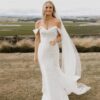 Elegant Sweetheart Off The Shoulder Wedding Dresses Women Pleat Open Back Train Satin Bridal Gown Vestidos De Noiva Customized 4 S2fcecfcc162b4babbe07f58268f594867 Cropped