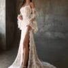SoDigne Mermaid Lace Wedding Dresses Strapless Detachable Sleeves Bridal Dress Split Wedding Gown Robe De Mairee Customized 7 S3d53bd3823c6464a896a67e96bb2ba49L Cropped