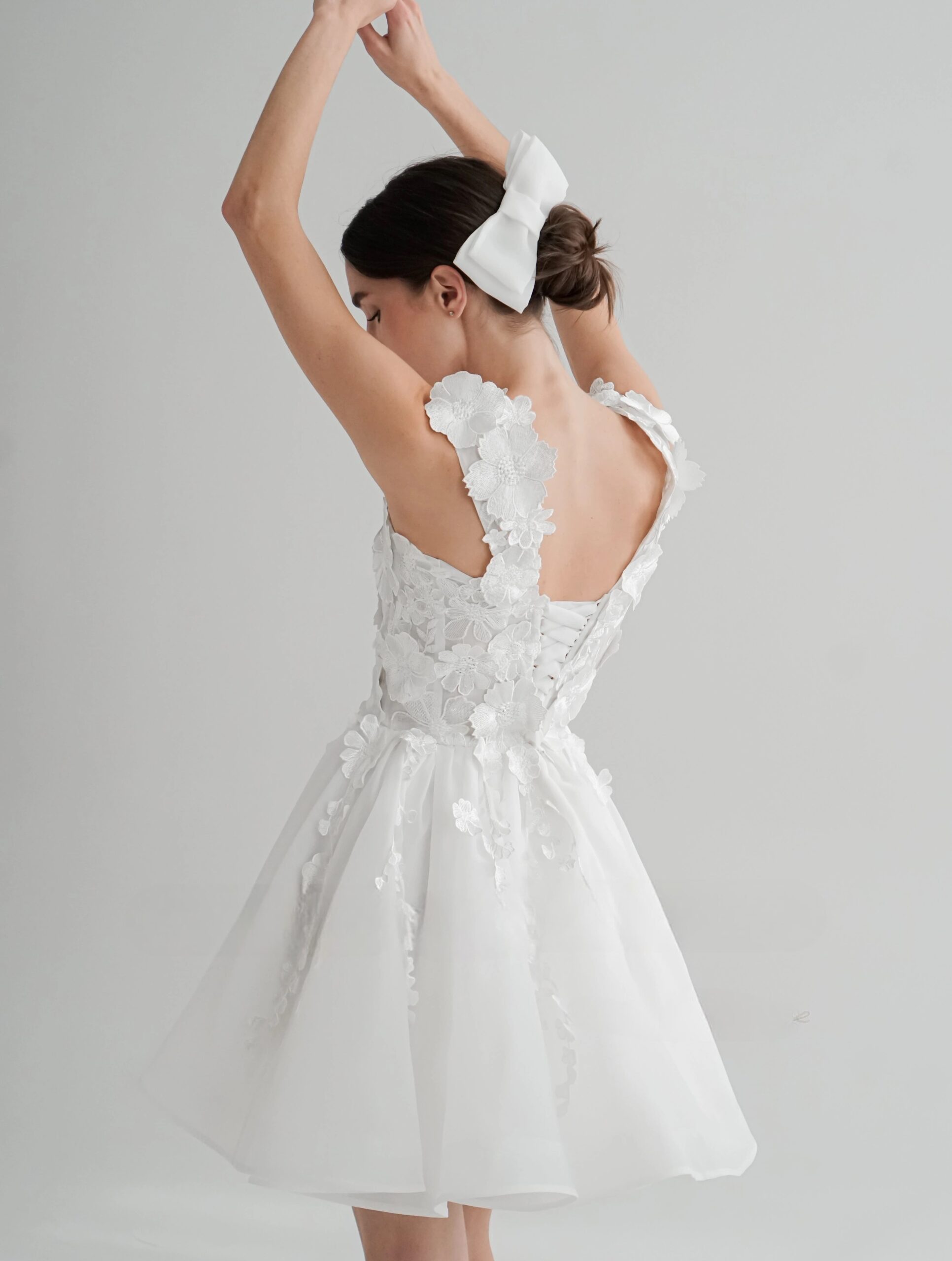 SoDigne A-line Short Wedding Dresses Square Collar Sleeveless Bridal Dress Tulle Princess Wedding Gown 2025 Robe De Mairee 2 SoDigne A-line Short Wedding Dresses Square Collar Sleeveless Bridal Dress Tulle Princess Wedding Gown 2025 Robe De Mairee - immagine 2
