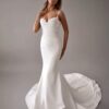 SoDigne Customized Mermaid Simple Wedding Dresses Sweetheart Sleeveless Beading Satin Bridal Dress Women Long Wedding Gown 6 S6e6dfcce99ef449f82c351023a7bc31c3 Cropped